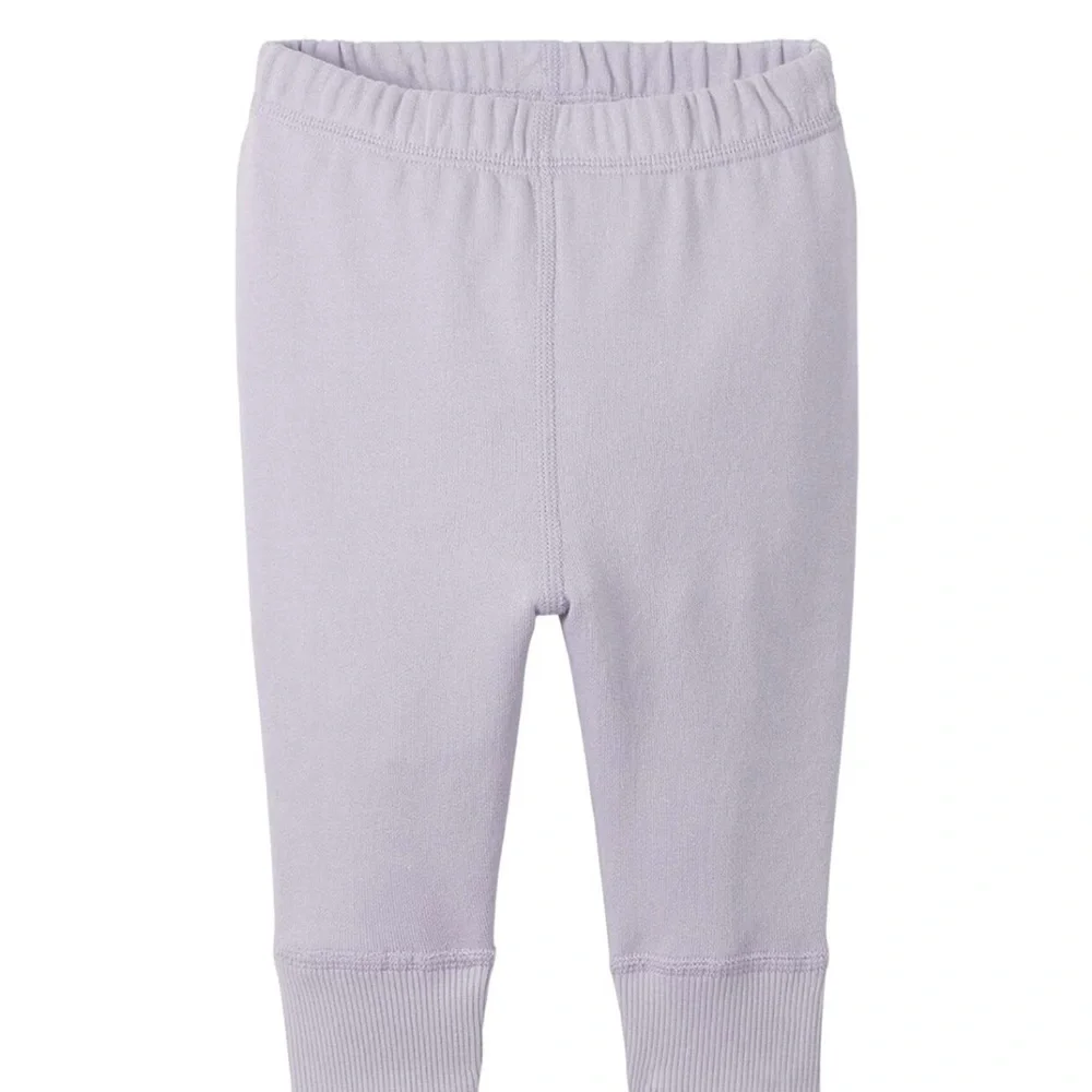 NWT Hanna Andersson Lavender Organic Cotton Sweatpants - Picture 1 of 3